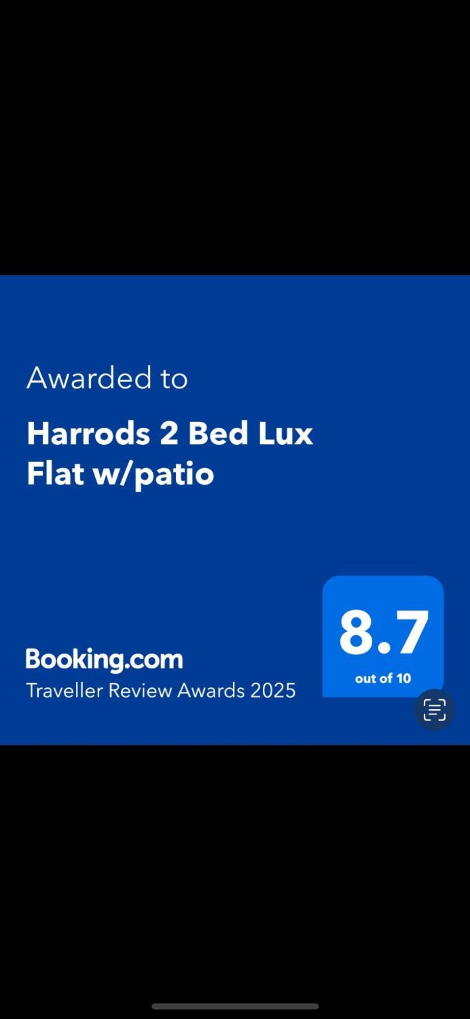 Harrods 2 Bed Lux Flat W/patio *